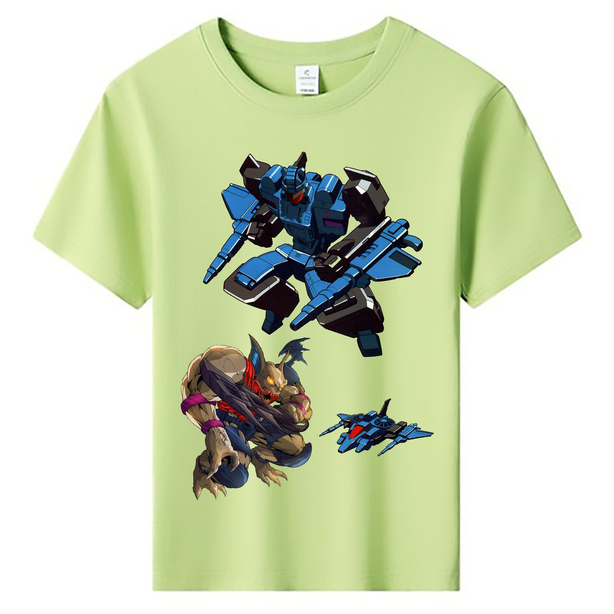 （画像用）  綿100％キッズTシャツ（フロントプリント）